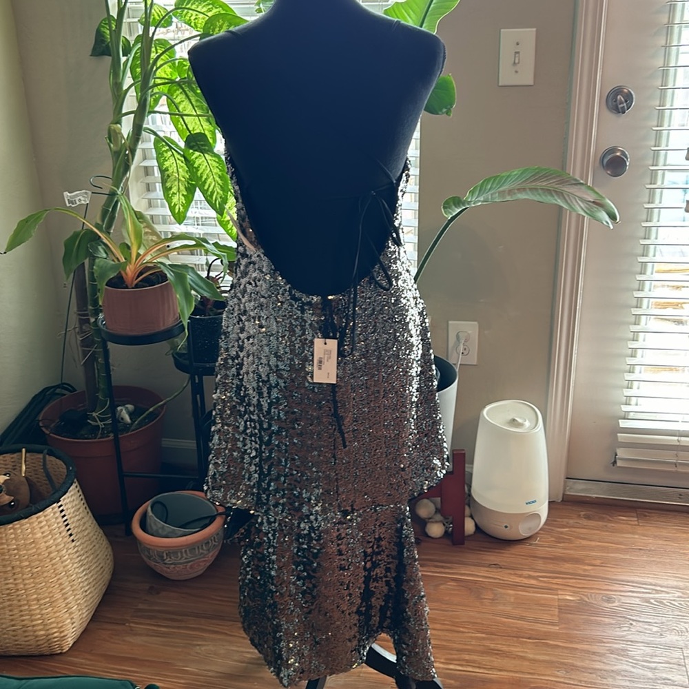 Milly Slashed Cami Dress - Picture 4 of 4